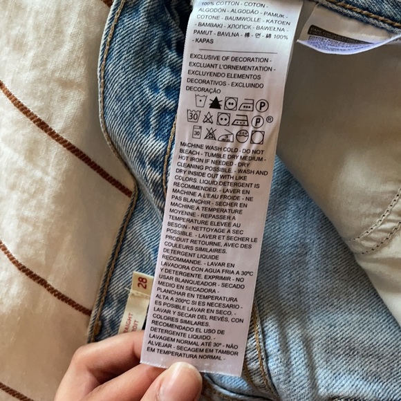 Levi’s High Waisted straight jeans - Picture 5 of 6